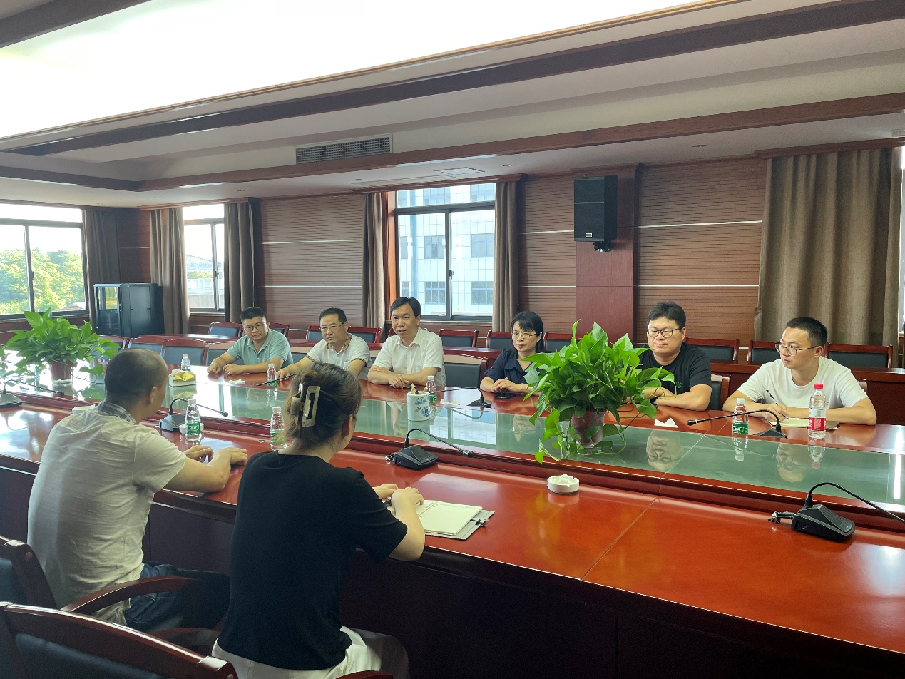 十大买球平台排行榜赴宣城部分企业调研交流